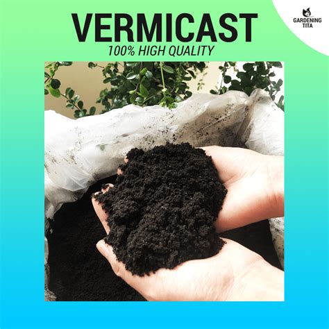 VERMICAST ORGANIC FERTILIZER .